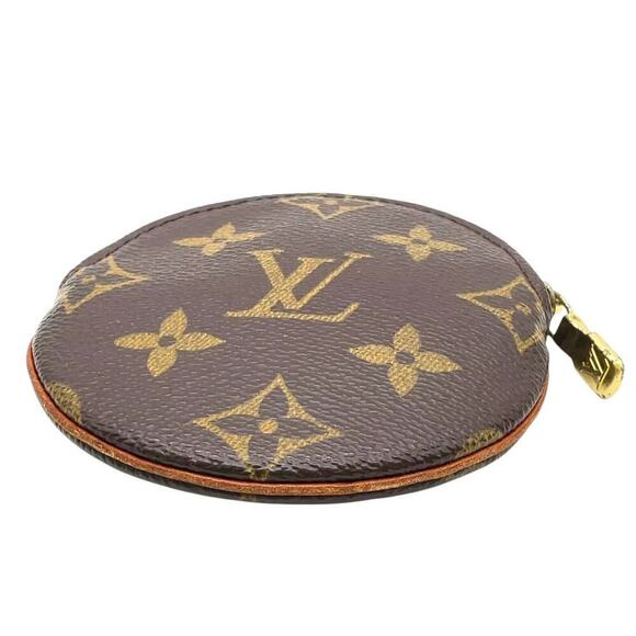 Louis Vuitton Monogram Porto Monnaie Round Coin case W/Box - Picture 5 of 14